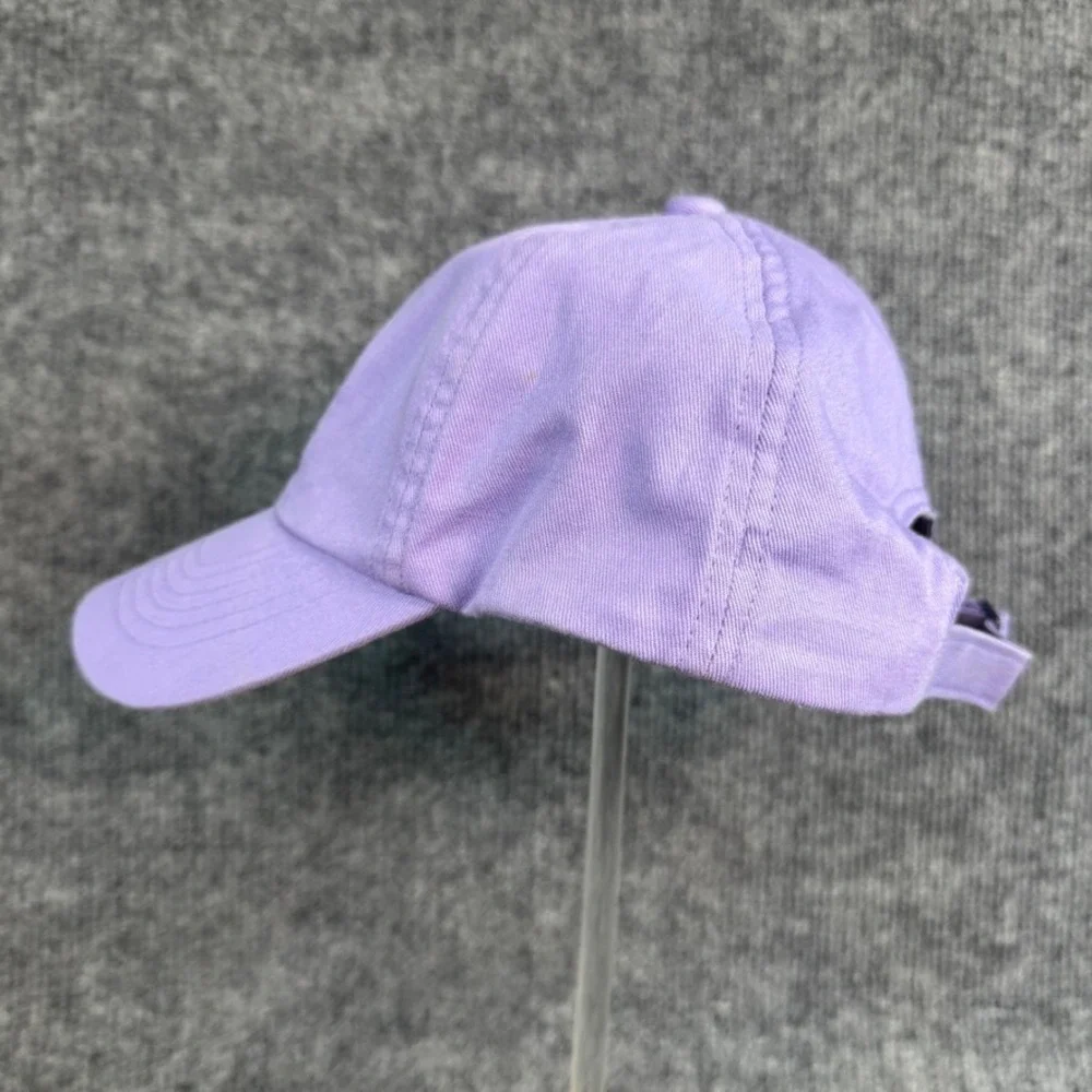 Under Armour Youth Purple Baseball Cap Orange Logo Adjustable Hat 1272197 OSFA